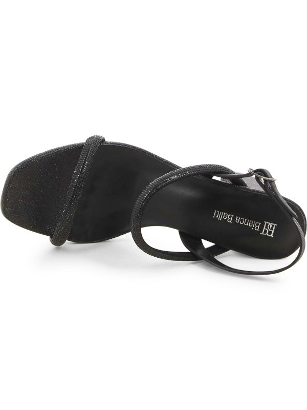 סנדלי עקב מטאליים לנשים