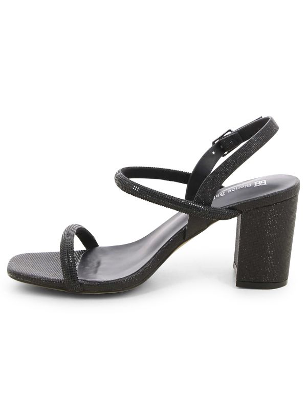 סנדלי עקב מטאליים לנשים