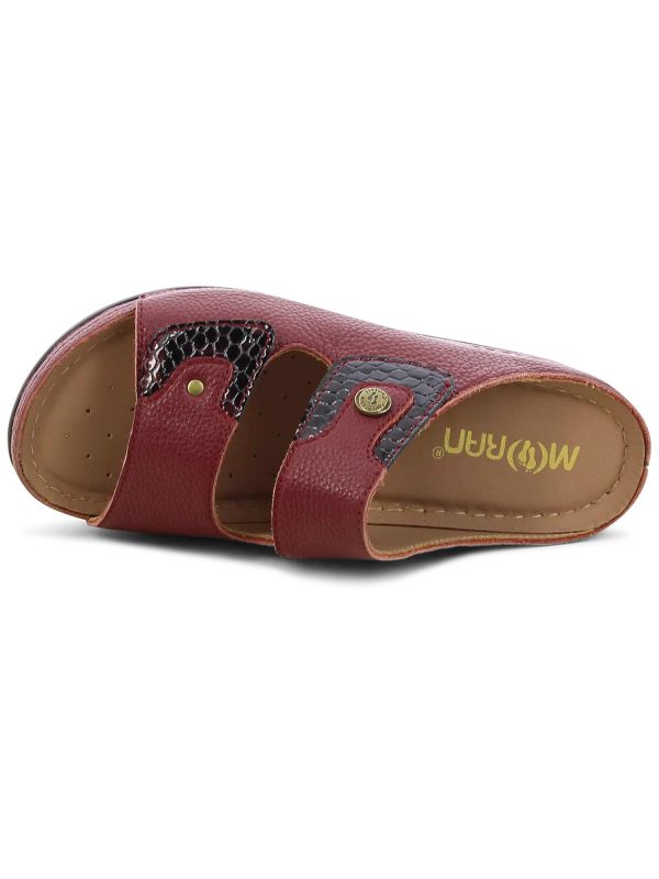 סנדלי נוחות עם עקב רוקי לנשים