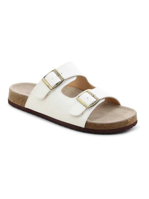 כפכפי נוחות עם אבזמים לנשים