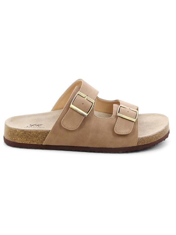 כפכפי נוחות עם אבזמים לנשים