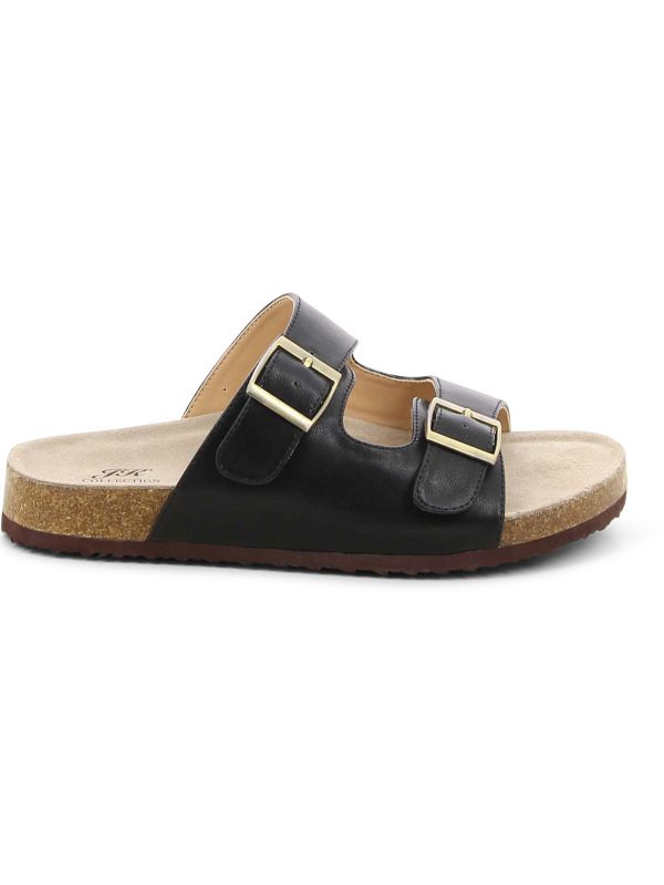 כפכפי נוחות עם אבזמים לנשים