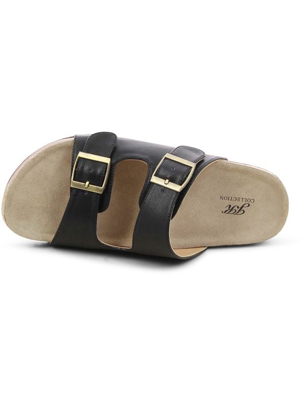 כפכפי נוחות עם אבזמים לנשים