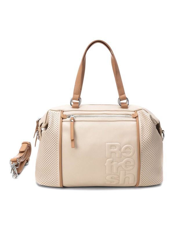 תיק נשיאה עם כיתוב תלת ממדי לנשים