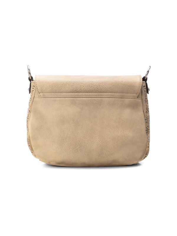 תיק צד בדוגמת חיתוכי לייזר לנשים