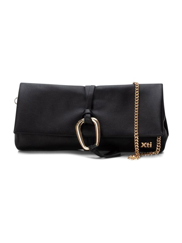 תיק ערב אלגנטי עם אבזם מוזהב