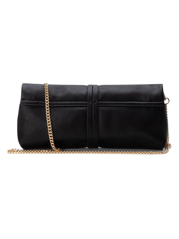 תיק ערב אלגנטי עם אבזם מוזהב