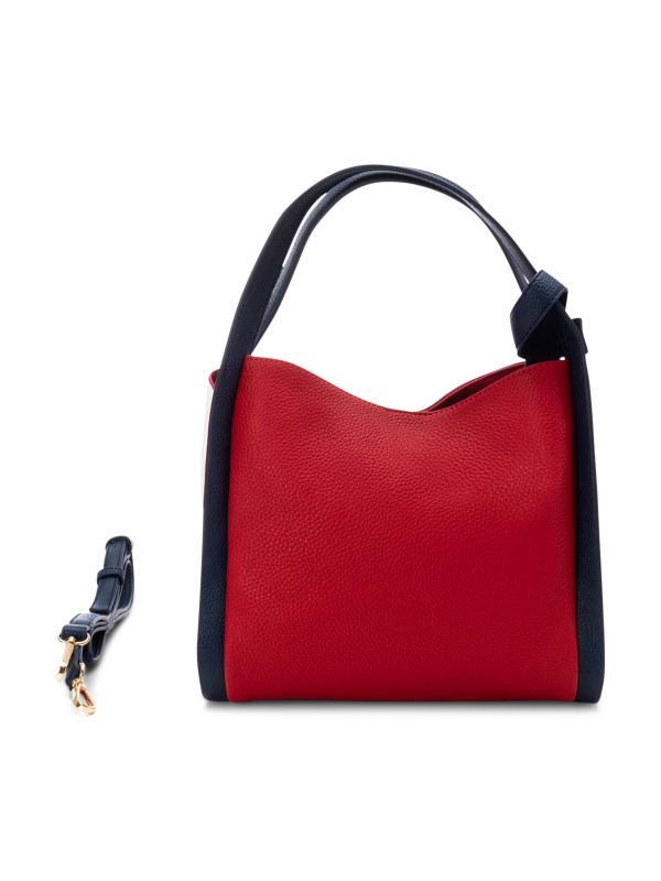 תיק צד בשלושה גוונים לנשים