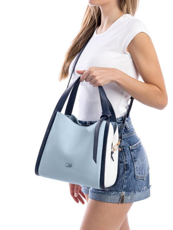 תיק צד בשלושה גוונים לנשים