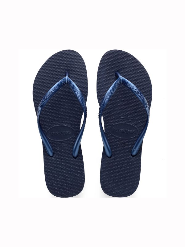 נעלי אצבע HAVAIANS סלים כחול לילדות