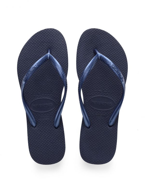 נעלי אצבע HAVAIANS סלים כחול לילדות