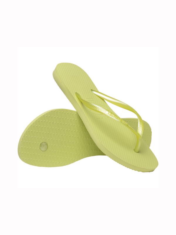 נעלי אצבע HAVAIANS סלים ירוק בהיר לנשים