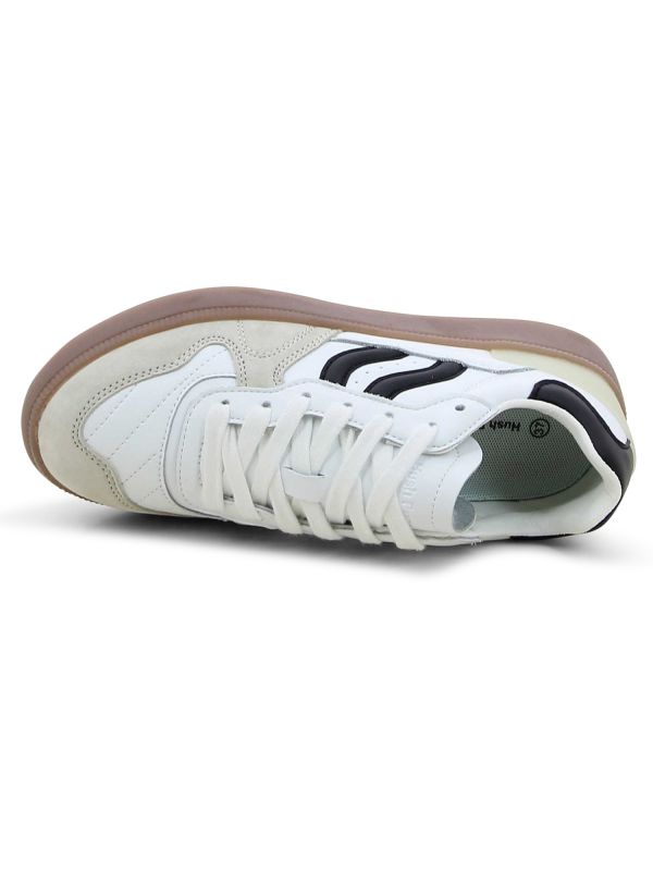 נעלי סניקרס סוליה חומה לנשים