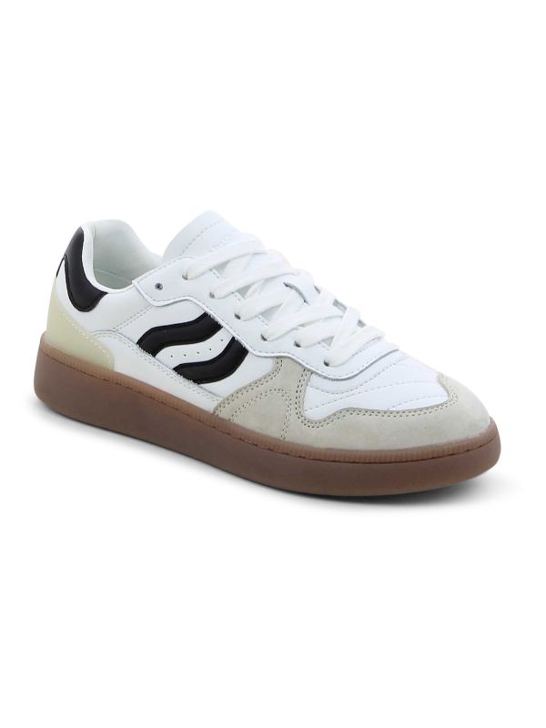 נעלי סניקרס סוליה חומה לנשים