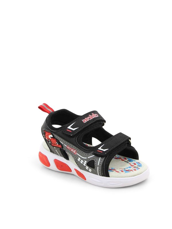 סנדלי CHICOS בדוגמת מכוניות מרוץ לילדים