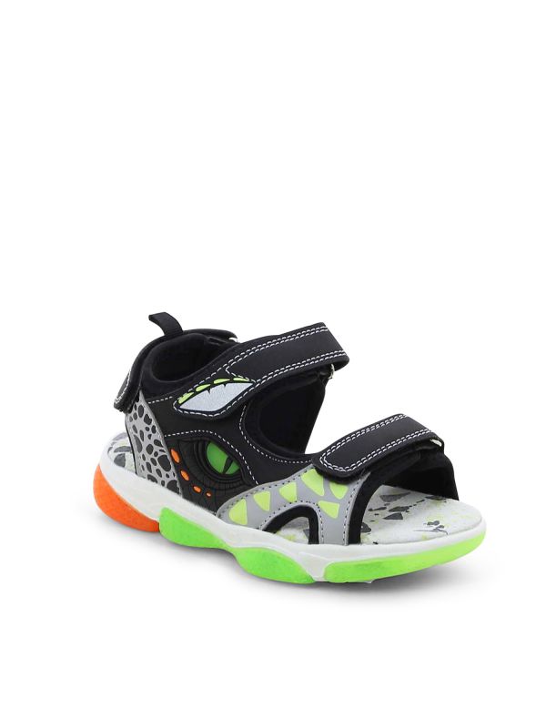 סנדלי דינוזאור עם רצועות וולקרו לילדים