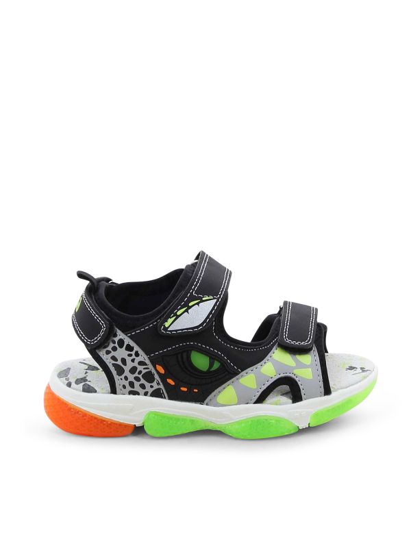 סנדלי דינוזאור עם רצועות וולקרו לילדים