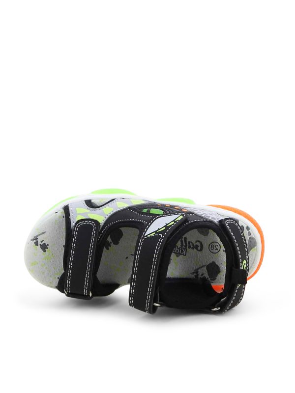 סנדלי דינוזאור עם רצועות וולקרו לילדים