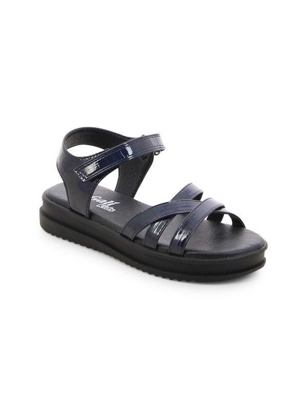 סנדלי פלטפורמה קלועים לילדות