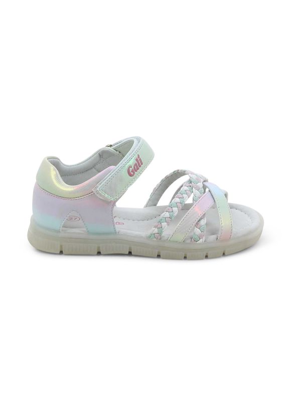 סנדלי רצועות קלועות ריינבו