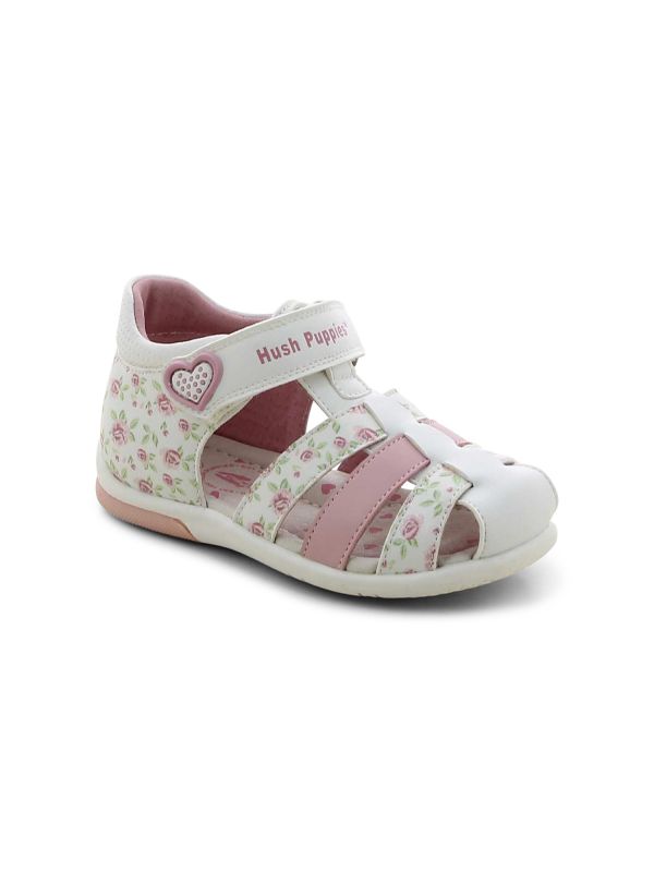 סנדלי פעוטות סגורים דוגמא פרחונית HUSH PUPPIES