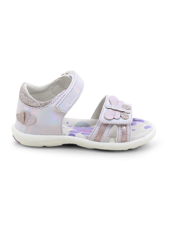 סנדלי ילדות דוגמת פרפר