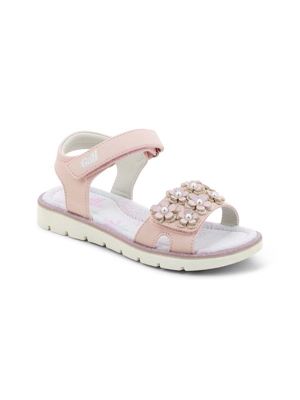 סנדלי ילדות דוגמת פרחים