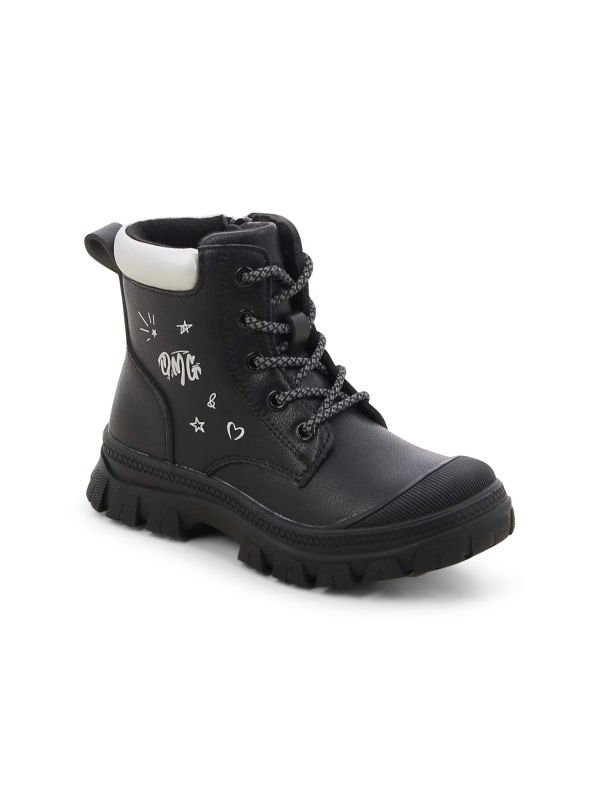 מגפיים צבאיות בשני צבעים