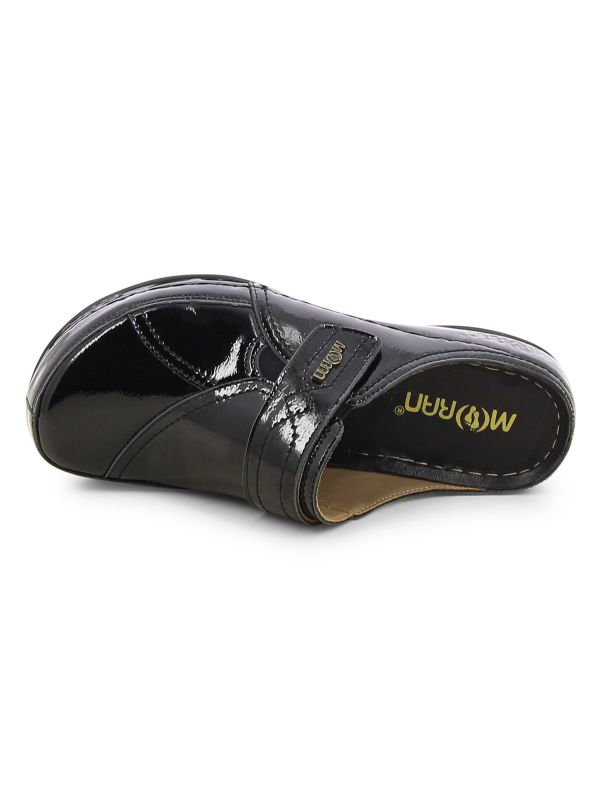 כפכפי נוחות סגורים מעור לנשים