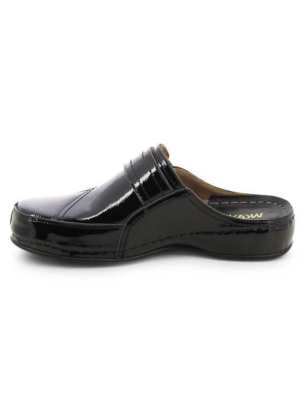 כפכפי נוחות סגורים מעור לנשים