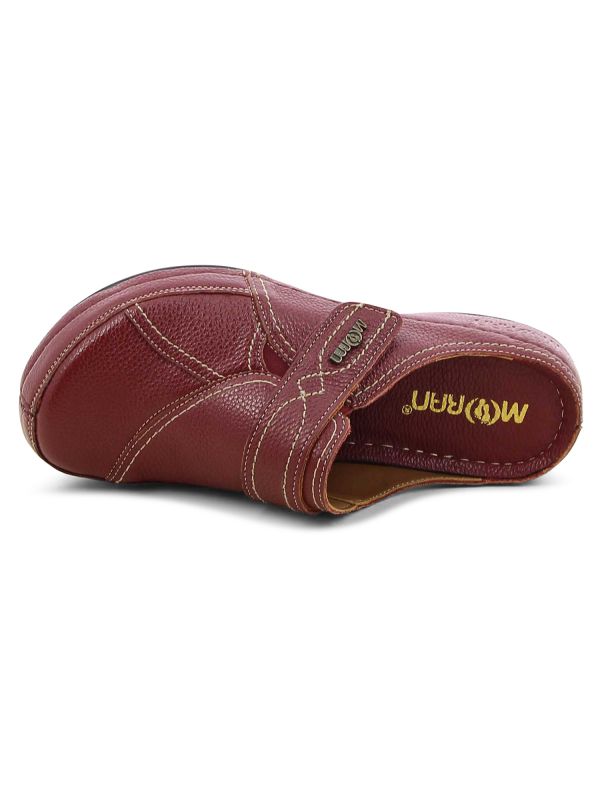 כפכפי נוחות סגורים מעור לנשים