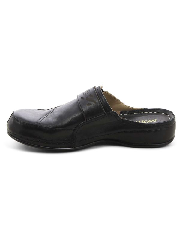 כפכפי נוחות סגורים מעור לנשים