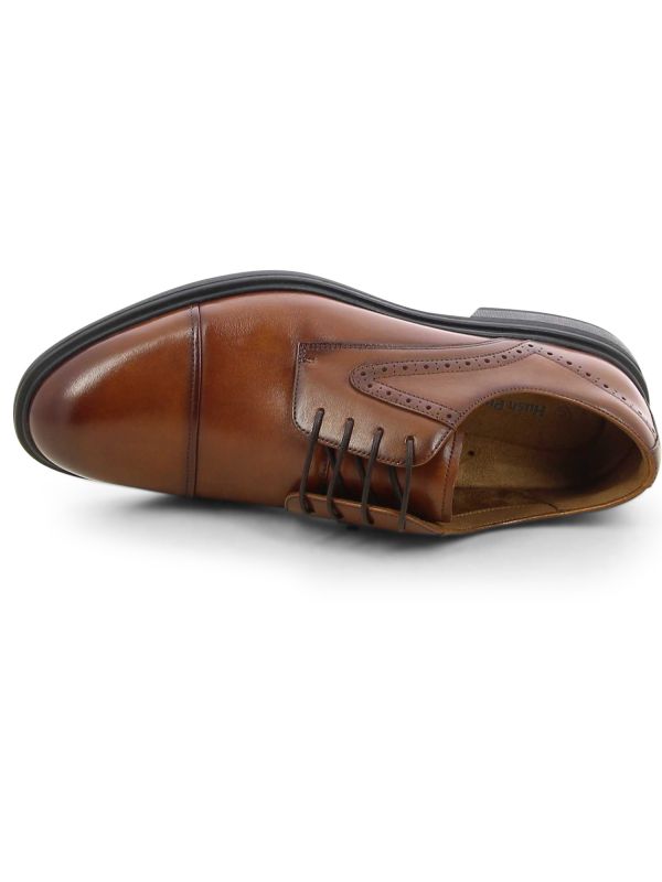 נעלי מוקסין אלגנטיות במראה מבריק לגברים