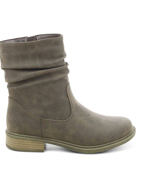 מגפונים שטוחים בדוגמת כיווצים לנשים