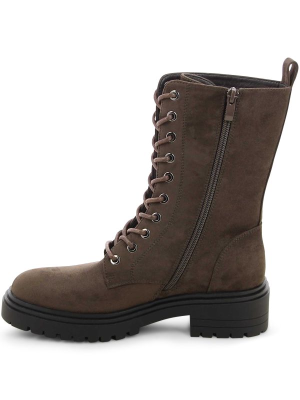 נעליים צבאיות עם סוליית טרקטור לנשים