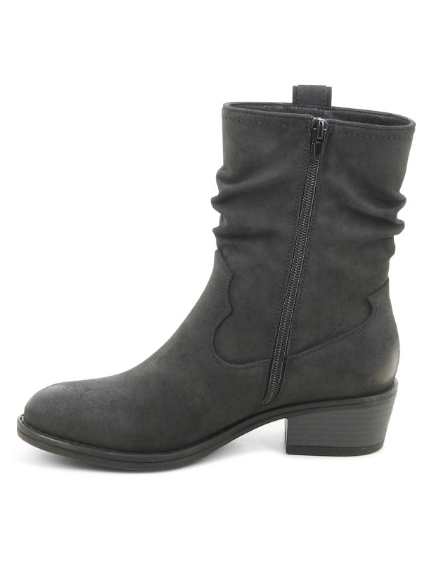 מגפוני בוקרים בדוגמת כיווצים לנשים