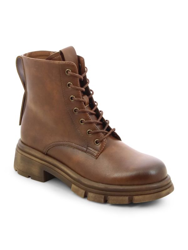 נעליים צבאיות עם סוליית טרקטור לנשים