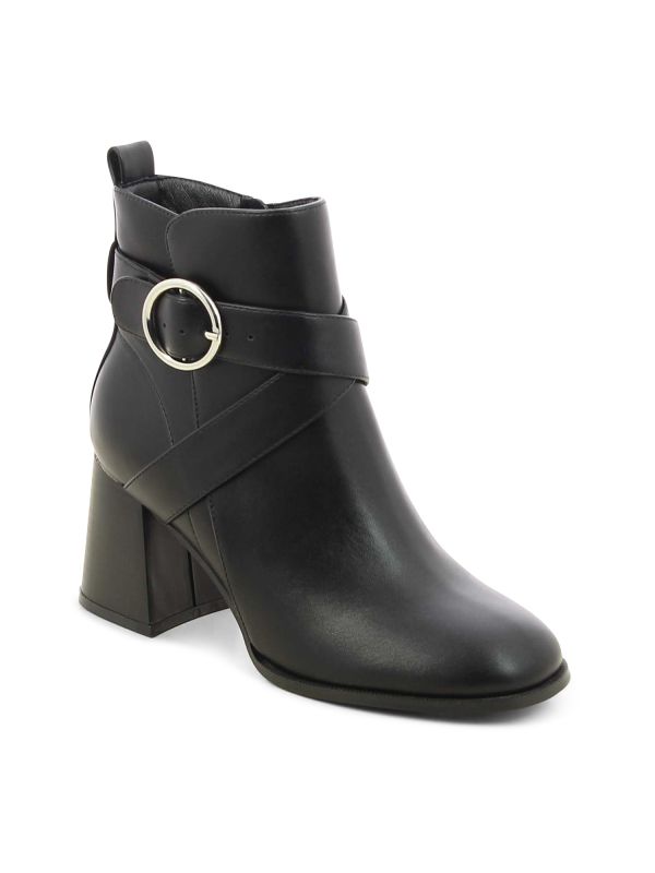 מגפוני עקב עם אבזם עגול