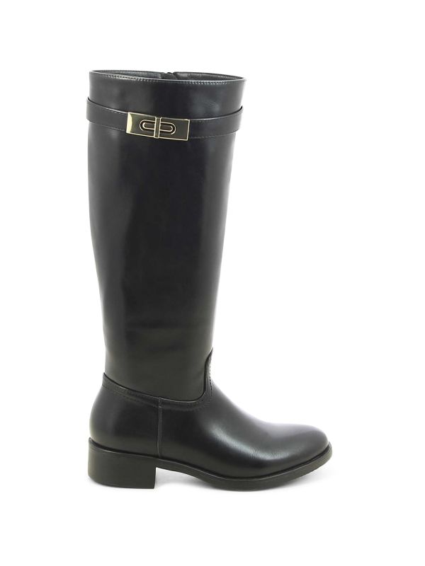 מגפי רוכבים עם אבזם