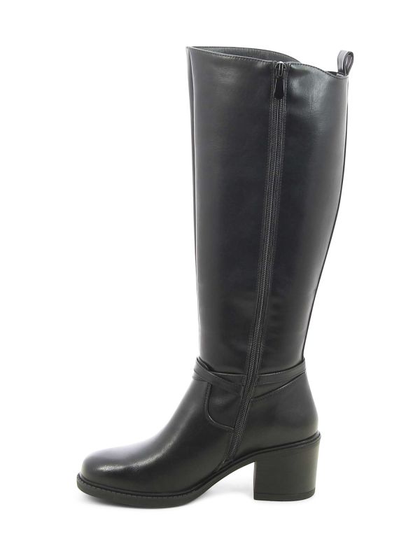 מגפי ברך גבוהים עם אבזם לנשים