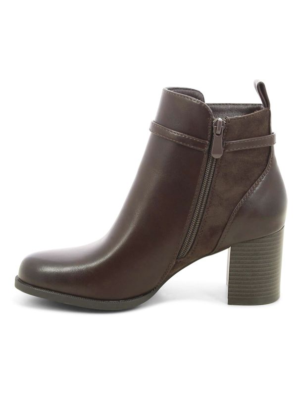 מגפוני עקב עם אבזם לנשים