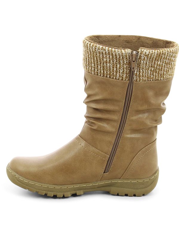 מגפון 3\4 פרווה לנשים