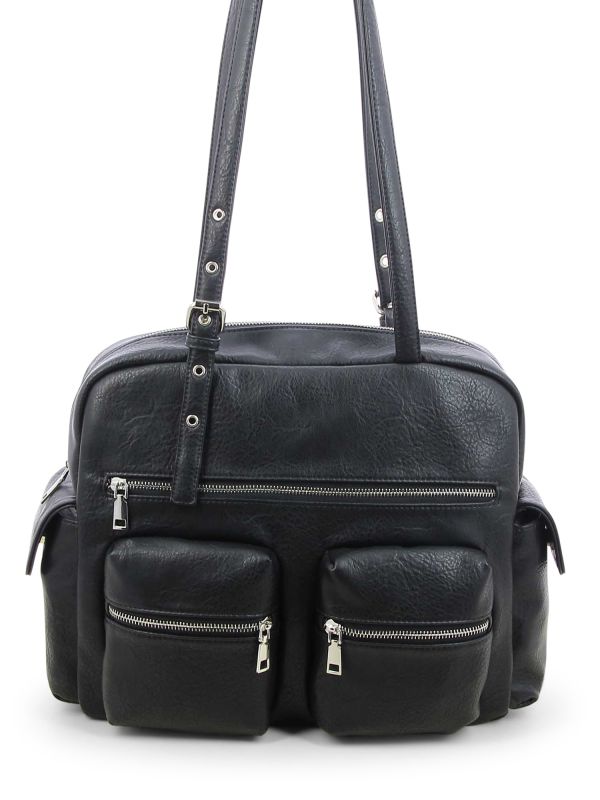 תיק צד עם תאים