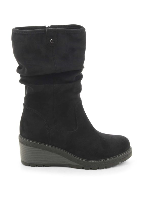 מגפוני רוקי בדוגמת כיווצים לנשים