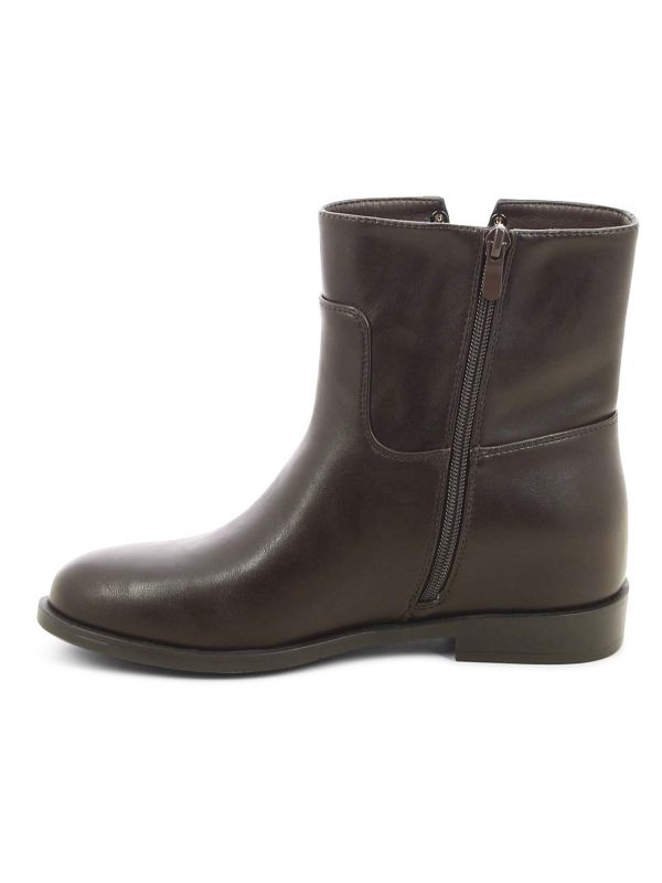 מגפונים שטוחים עם אבזם מוזהב לנשים