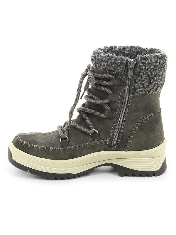 מגפוני בוהו עם פרווה לנשים