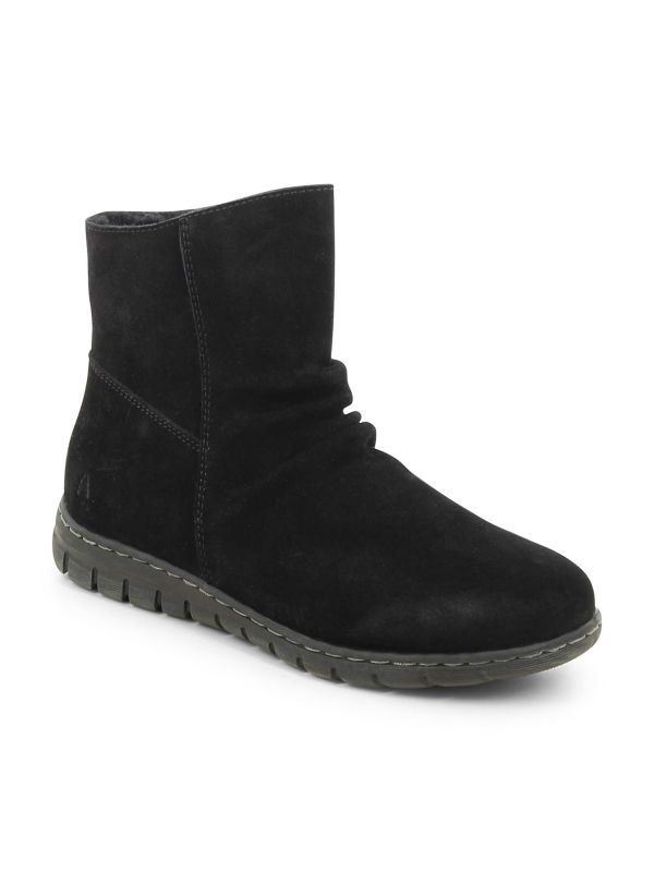 מגפי זמש שטוחים לנשים