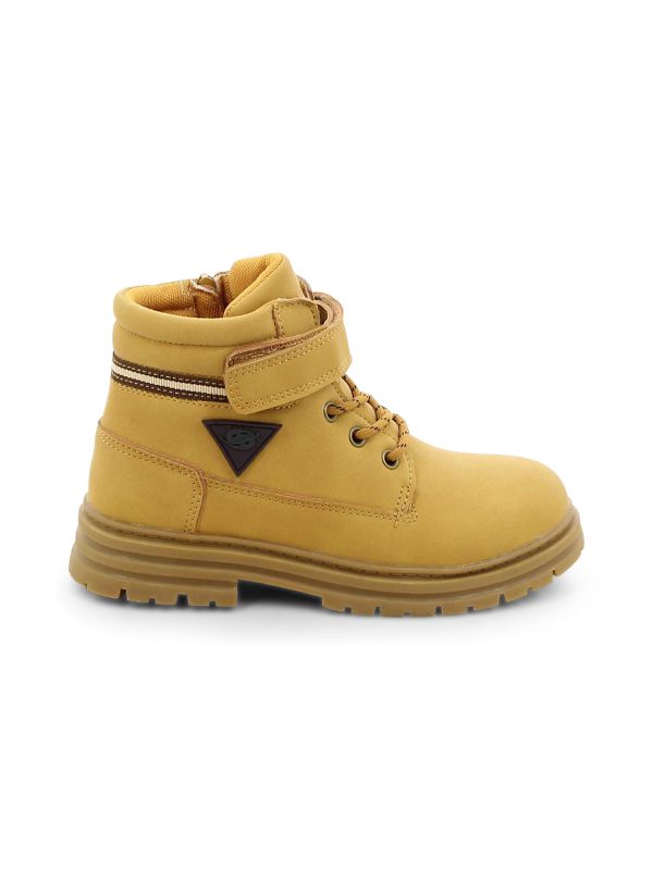 נעלי פעוטות בסגנון מגפי עבודה עם רצועת וולקרו