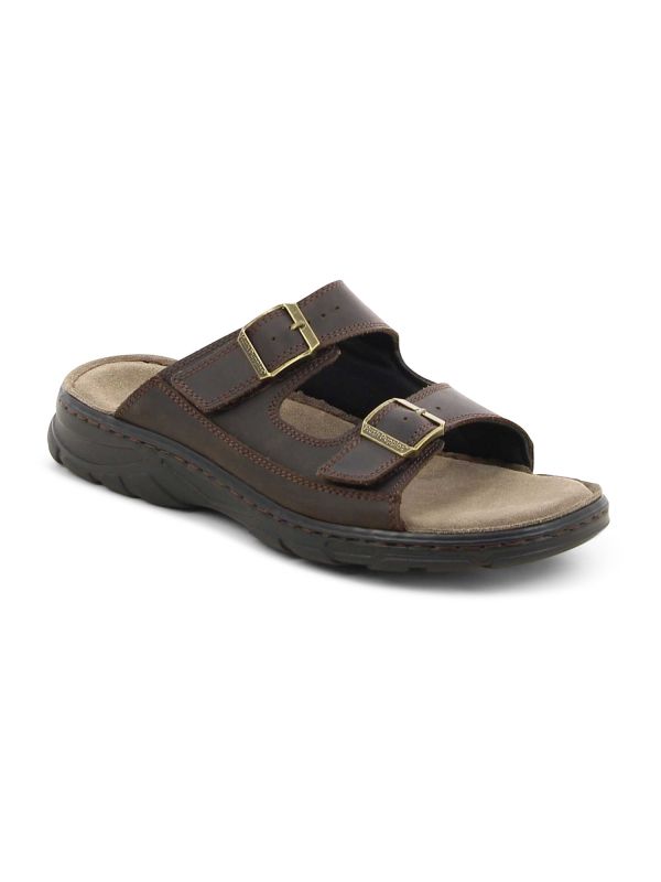 כפכפי נוחות עם אבזמים לגברים