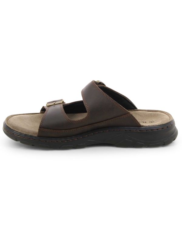 כפכפי נוחות עם אבזמים לגברים